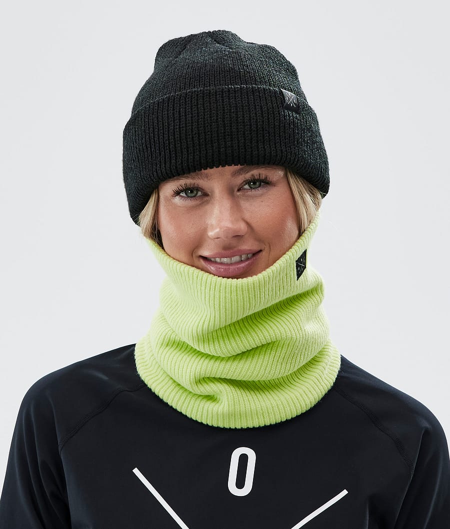 2X-Up Knitted Facemask Faded Neon
