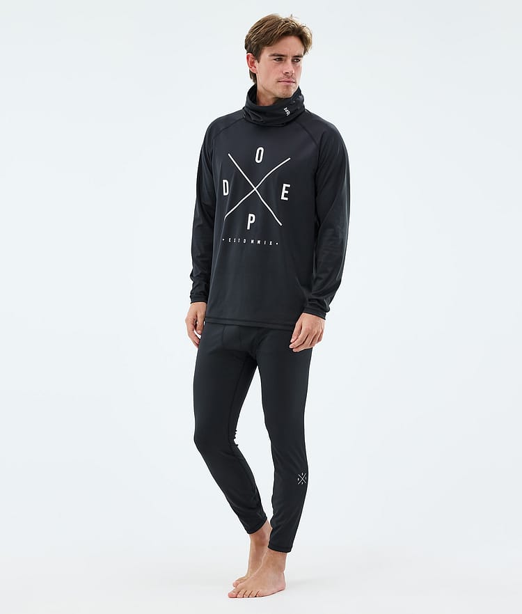 Snuggle Basislaag Top Heren 2X-Up Black, Image 3 of 7