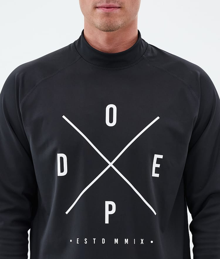Snuggle Base Layer Top Men 2X-Up Black, Image 6 of 7
