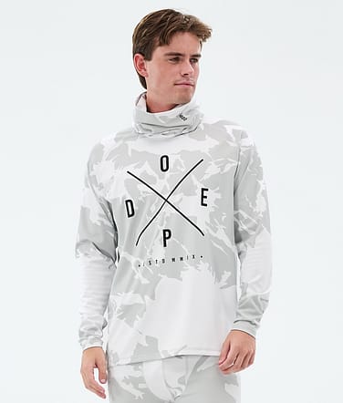 Snuggle Base Layer Top Men 2X-Up Grey Camo