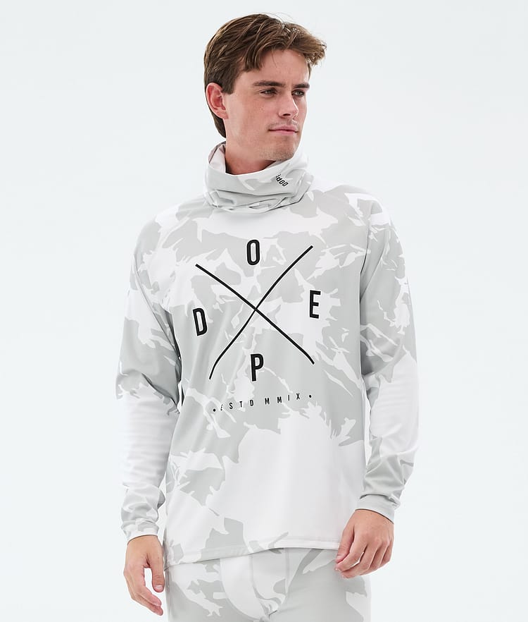 Snuggle Base Layer Top Men 2X-Up Grey Camo, Image 1 of 7