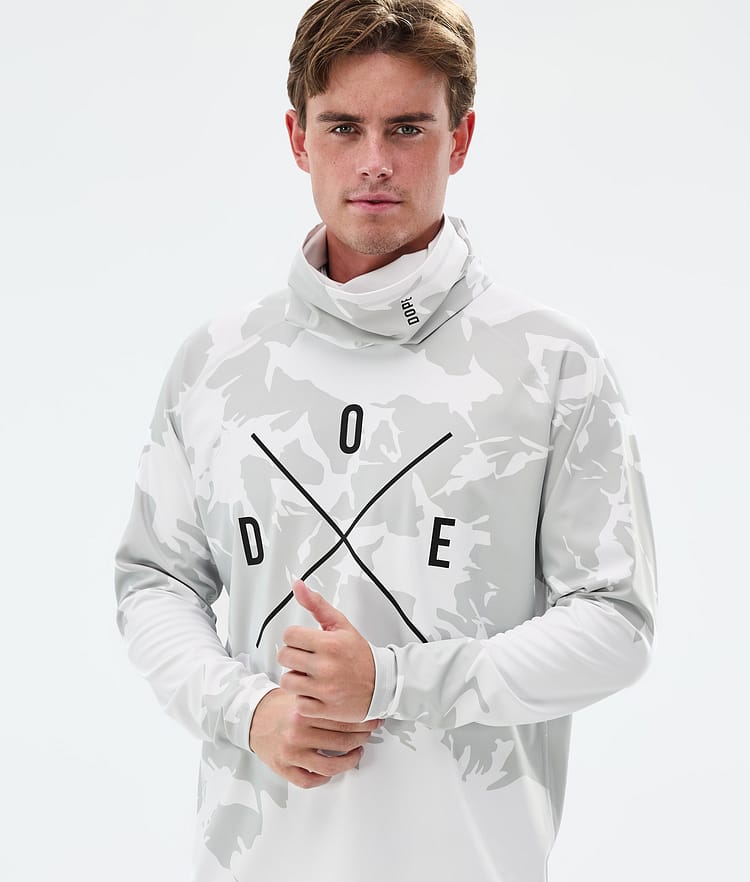 Snuggle Base Layer Top Men 2X-Up Grey Camo, Image 2 of 7