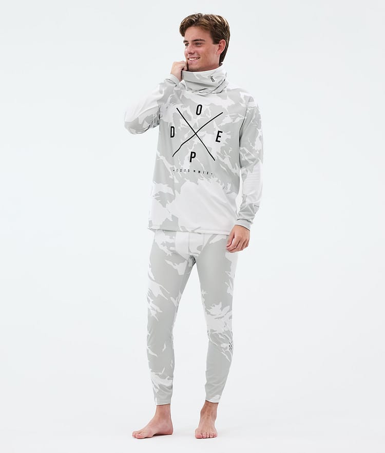 Snuggle Base Layer Top Men 2X-Up Grey Camo, Image 3 of 7