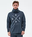 Snuggle Base Layer Top Men 2X-Up Metal Blue