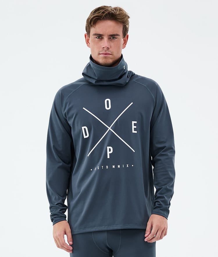 Snuggle Base Layer Top Men 2X-Up Metal Blue, Image 1 of 7