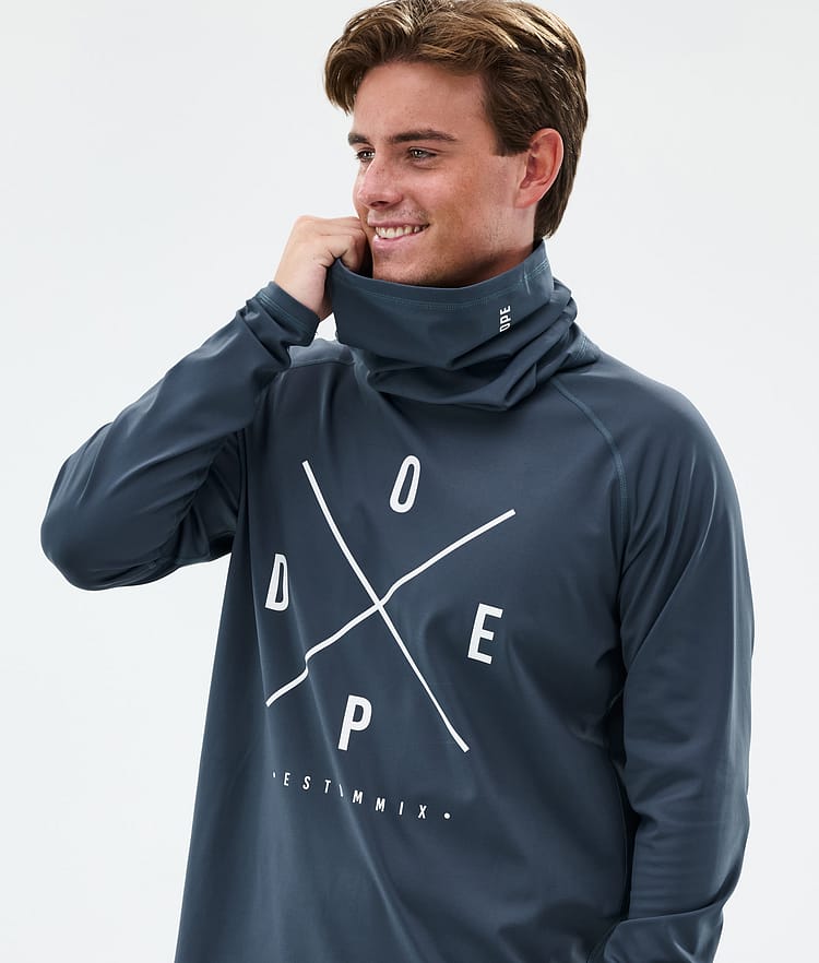 Snuggle Base Layer Top Men 2X-Up Metal Blue, Image 2 of 7