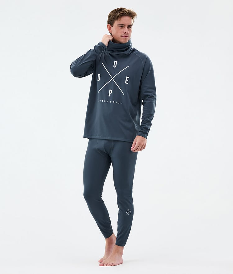 Snuggle Base Layer Top Men 2X-Up Metal Blue, Image 3 of 7