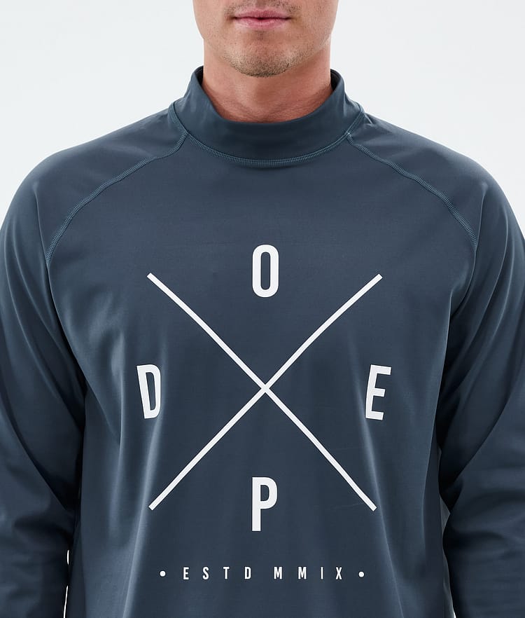 Snuggle Base Layer Top Men 2X-Up Metal Blue, Image 6 of 7