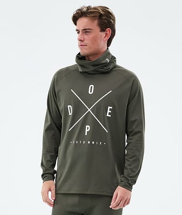 Snuggle Termotričko Pánské 2X-Up Olive Green