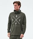 Snuggle Base Layer Top Men 2X-Up Olive Green