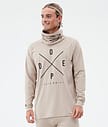 Snuggle Tee-shirt thermique Homme 2X-Up Sand