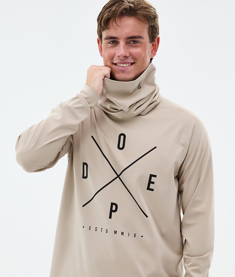 Snuggle Base Layer Top Men 2X-Up Sand, Image 2 of 7