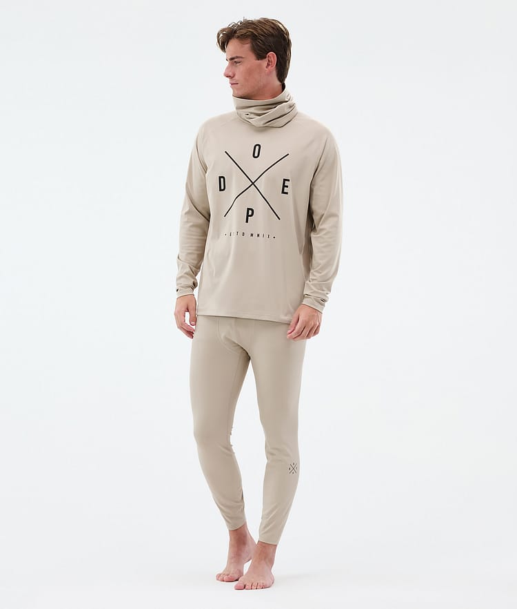 Snuggle Base Layer Top Men 2X-Up Sand, Image 3 of 7
