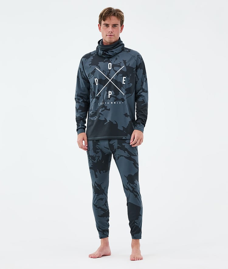 Snuggle Base Layer Top Men 2X-Up Metal Blue Camo, Image 3 of 7
