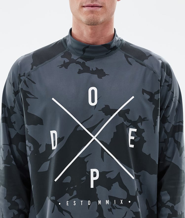 Snuggle Underställströja Herr 2X-Up Metal Blue Camo, Bild 6 av 7