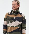 Snuggle Base Layer Top Men 2X-Up Shards Gold Green