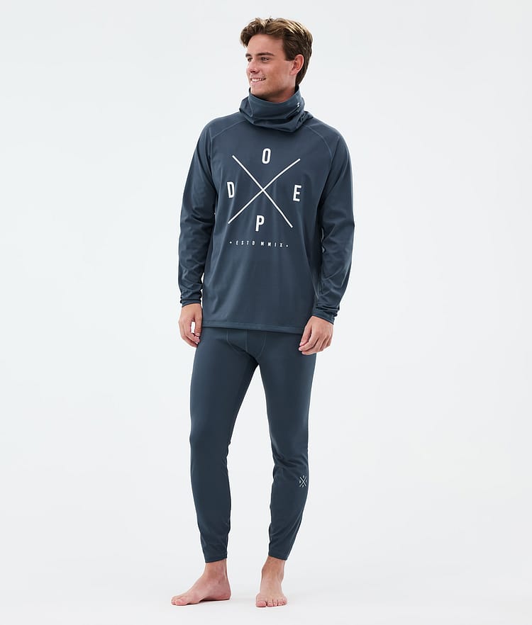 Snuggle Pantalon thermique Homme 2X-Up Metal Blue, Image 3 sur 7