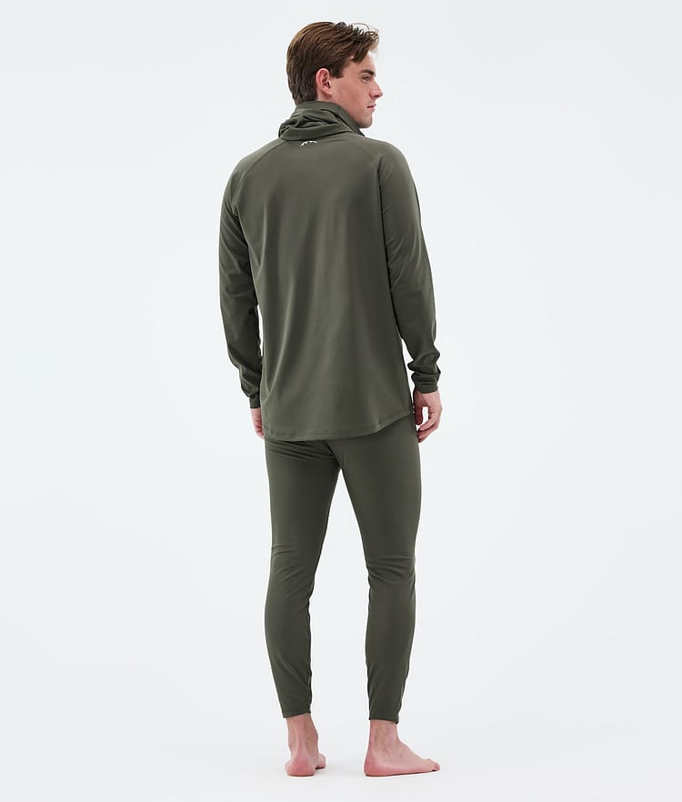 Snuggle Pantalon thermique Homme 2X-Up Olive Green, Image 4 sur 7