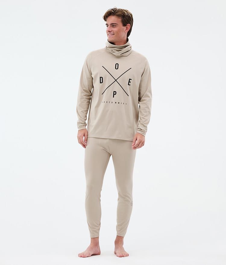 Snuggle Pantalon thermique Homme 2X-Up Sand, Image 3 sur 7