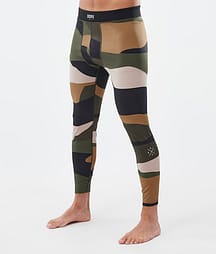 Dope Snuggle Termokalhoty Pánské 2X-Up Shards Gold Green
