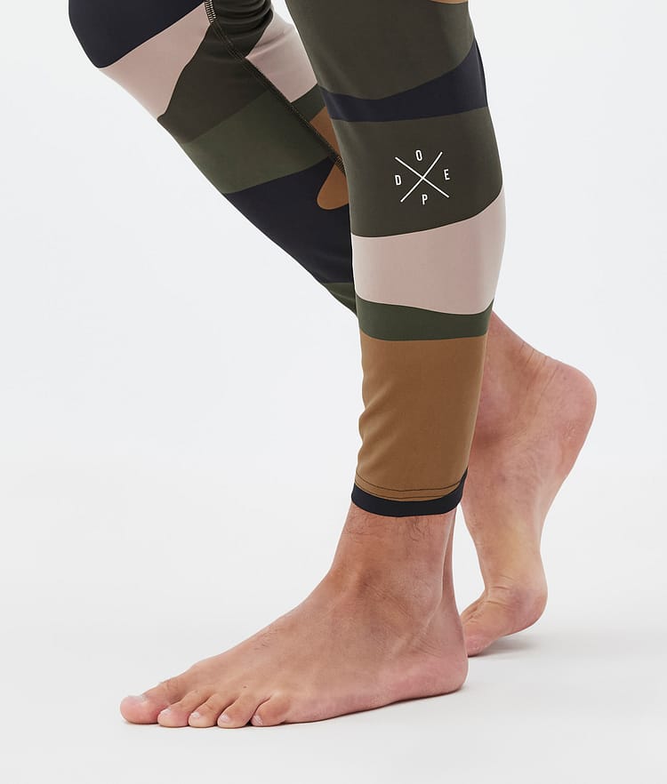 Snuggle Base Layer Pant Men 2X-Up Shards Gold Green, Image 7 of 7