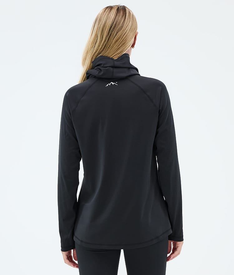 Snuggle W Funktionsshirt Damen 2X-Up Black, Image 5 of 7