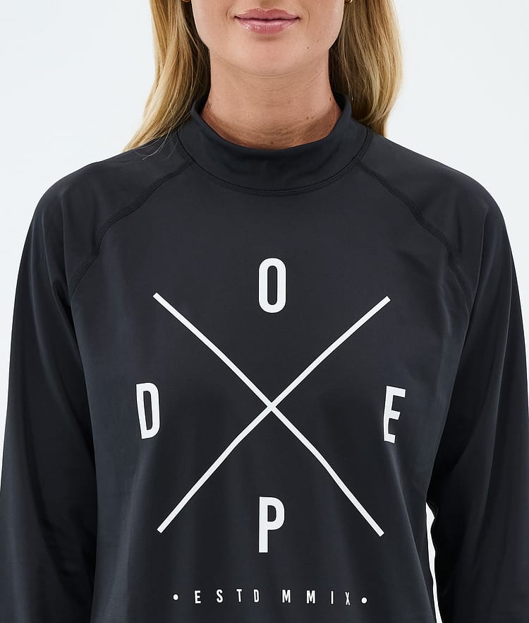 Snuggle W Funktionsshirt Damen 2X-Up Black, Image 6 of 7