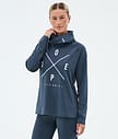Dope Snuggle W ベースレイヤートップ レディース 2X-Up Metal Blue