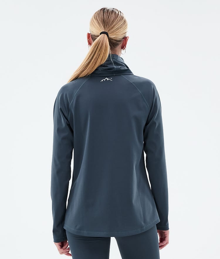 Snuggle W Top Termiczny Kobiety 2X-Up Metal Blue, Zdjęcie 5 z 7