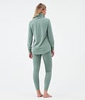 Snuggle W Tee-shirt thermique Femme 2X-Up Faded Green