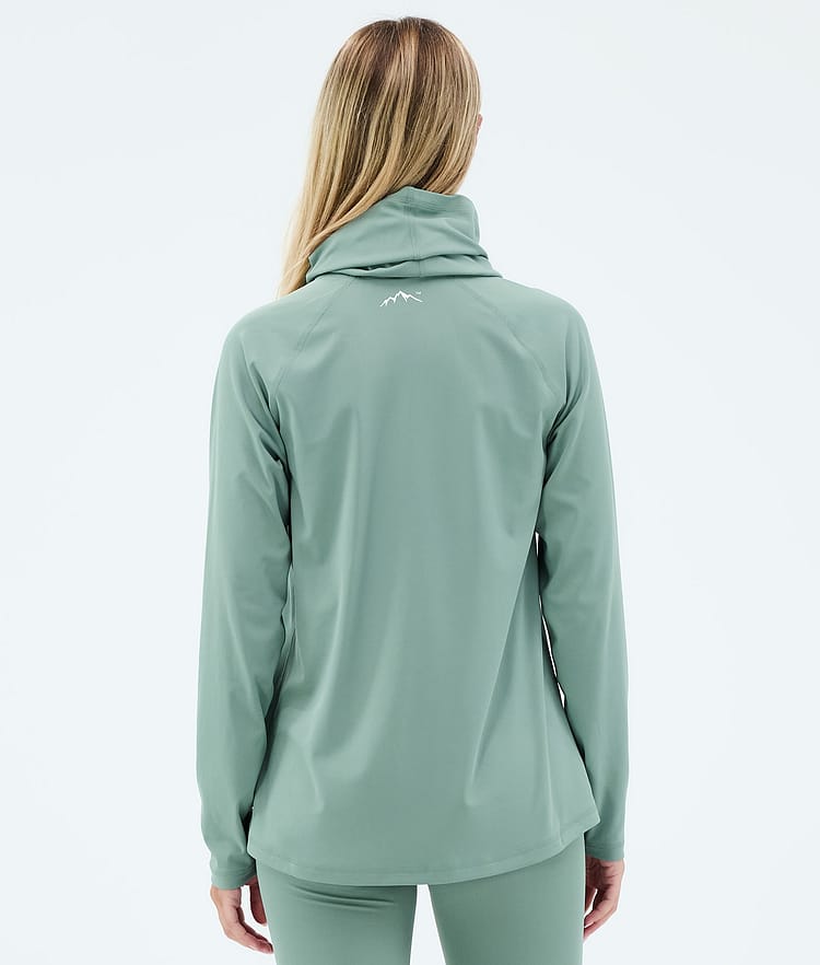 Snuggle W Tee-shirt thermique Femme 2X-Up Faded Green, Image 5 of 7