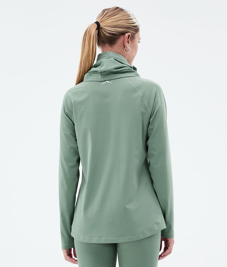 Snuggle W Tee-shirt thermique Femme 2X-Up Faded Green, Image 5 sur 7