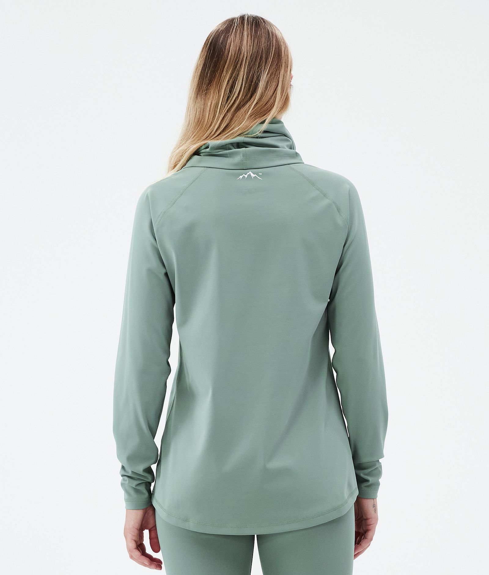 Snuggle W Baselayer top Dame 2X-Up Faded Green