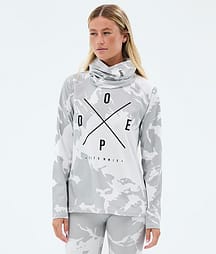 Dope Snuggle W ベースレイヤートップ レディース 2X-Up Grey Camo