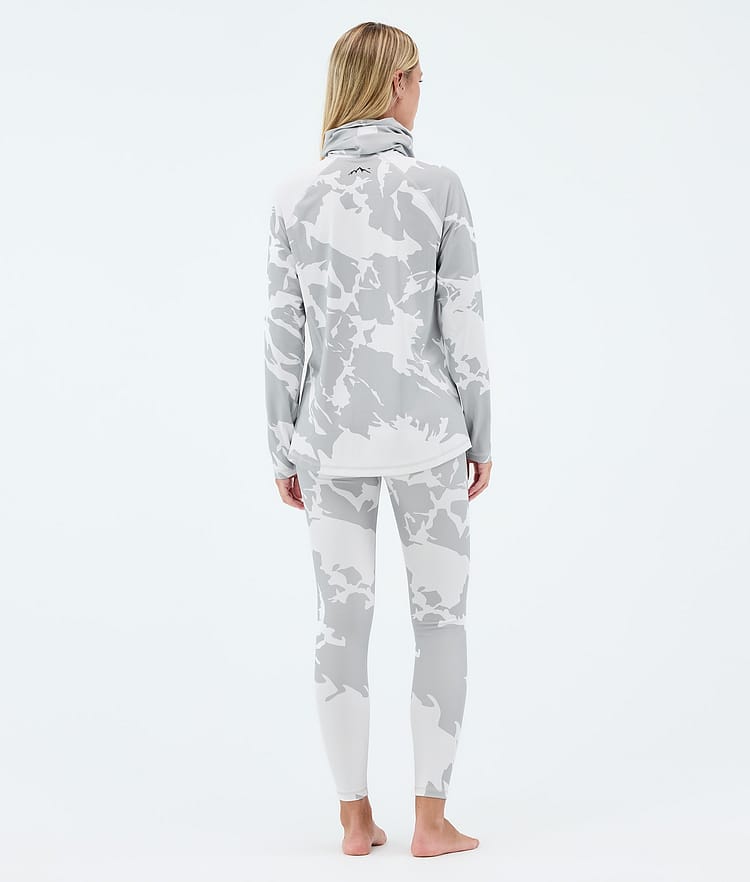 Snuggle W Funktionsshirt Damen 2X-Up Grey Camo, Image 4 of 7