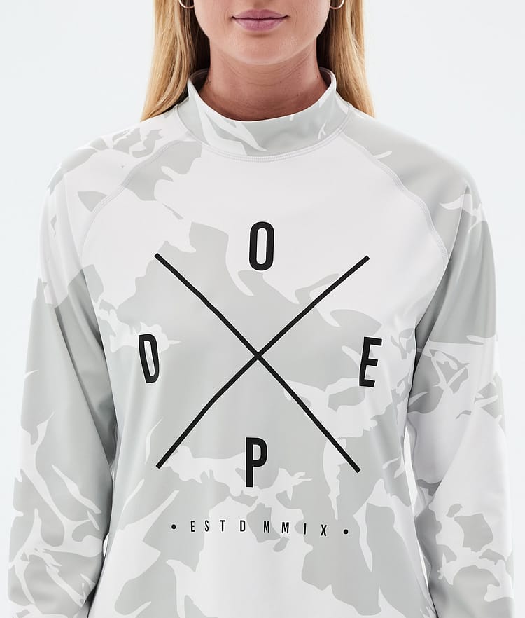 Snuggle W Top Termiczny Kobiety 2X-Up Grey Camo, Zdjęcie 5 z 6