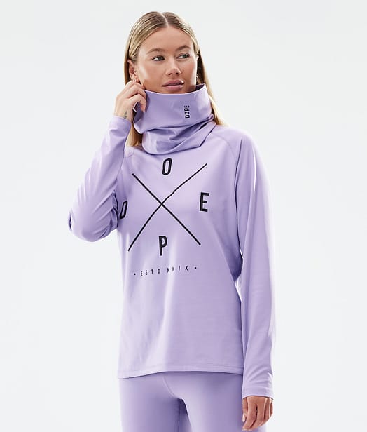 Snuggle W Baselayer top Dame Faded Violet