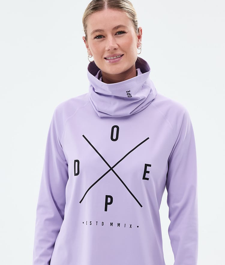 Snuggle W Base Layer Top Women 2X-Up Faded Violet, Image 2 of 7