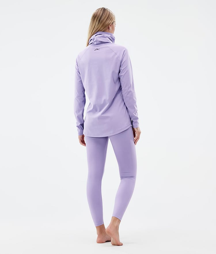Snuggle W Baselayer top Dame 2X-Up Faded Violet