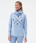 Snuggle W Base Layer Top Women 2X-Up Light Blue, Image 1 of 7