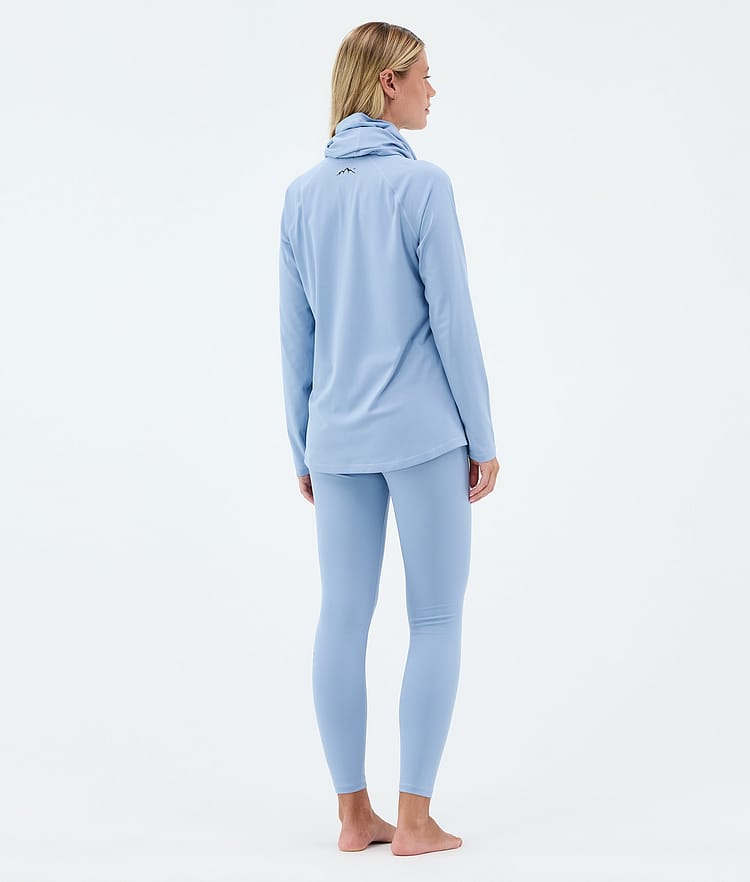 Snuggle W Funktionsshirt Damen 2X-Up Light Blue, Image 4 of 7