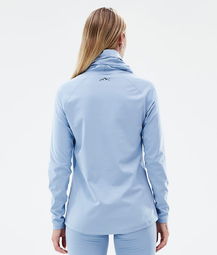 Snuggle W Base Layer Top Women 2X-Up Light Blue, Image 5 of 7