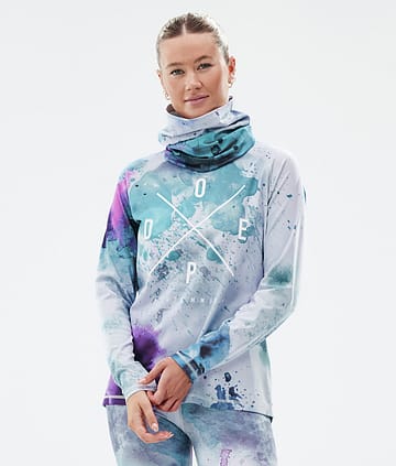 Snuggle W Funktionsshirt Damen 2X-Up Spray Green Grape