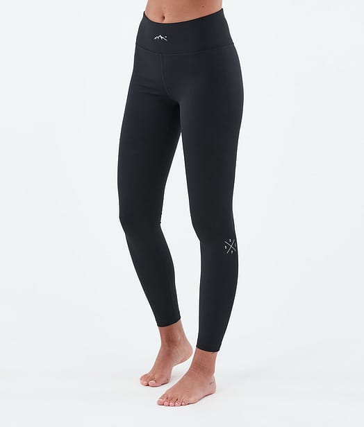 Snuggle W ベースレイヤーパンツ レディース 2X-Up Black