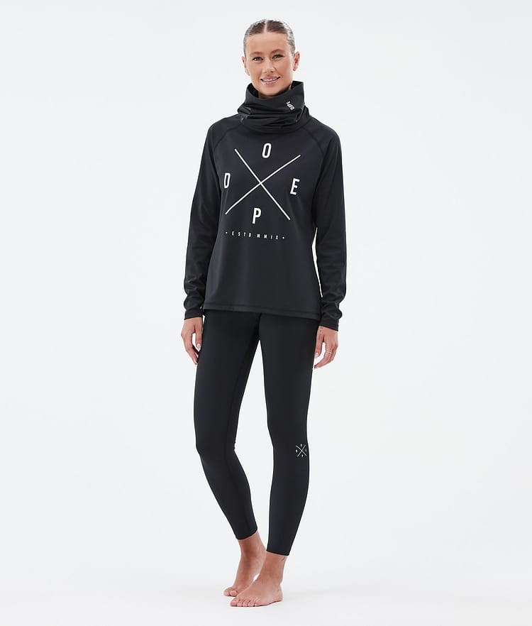 Snuggle W Pantalon thermique Femme 2X-Up Black, Image 3 sur 7