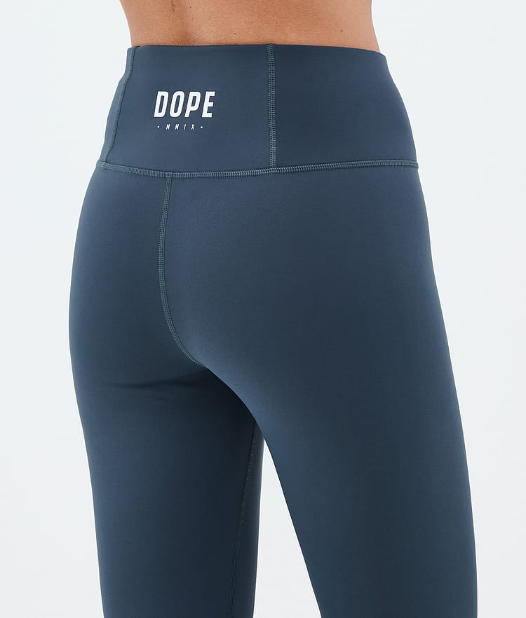 Snuggle W Base Layer Pant Women 2X-Up Metal Blue, Image 6 of 7