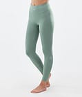 Snuggle W Pantaloni Termici Donna 2X-Up Faded Green, Immagine 1 di 7