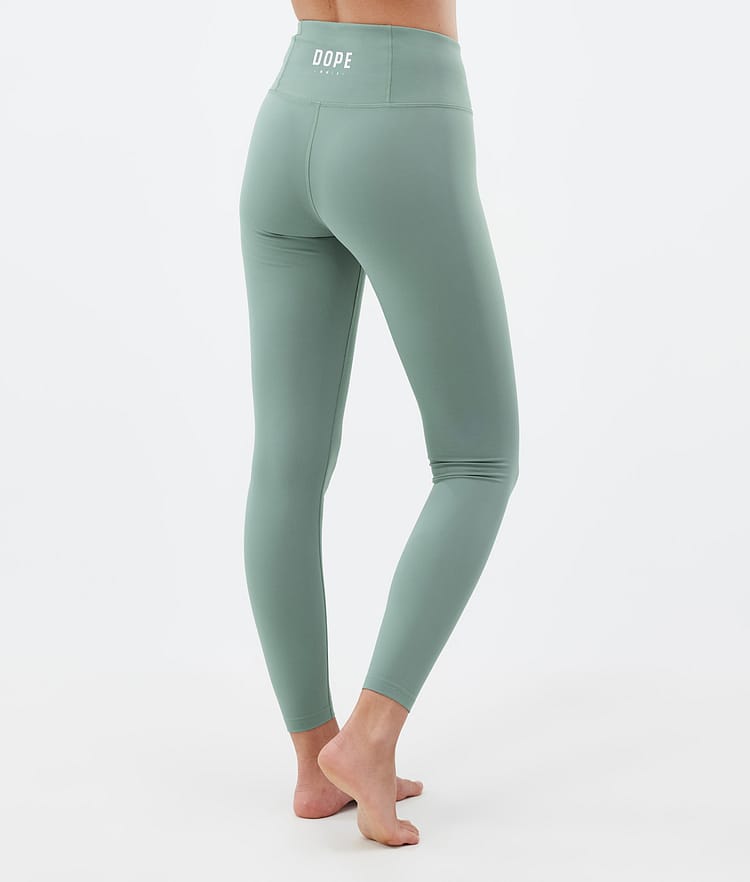 Snuggle W Base Layer Pant Women 2X-Up Faded Green, Image 2 of 7