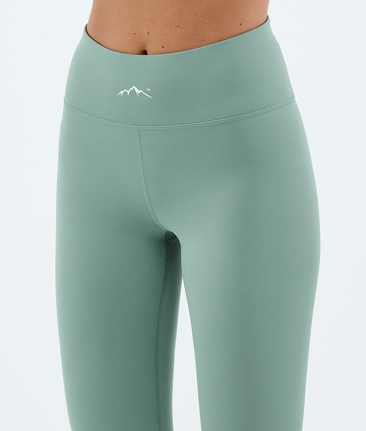 Snuggle W Base Layer Pant Women 2X-Up Faded Green, Image 5 of 7