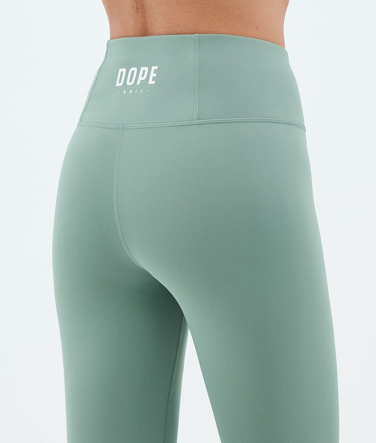 Snuggle W Base Layer Pant Women 2X-Up Faded Green, Image 6 of 7